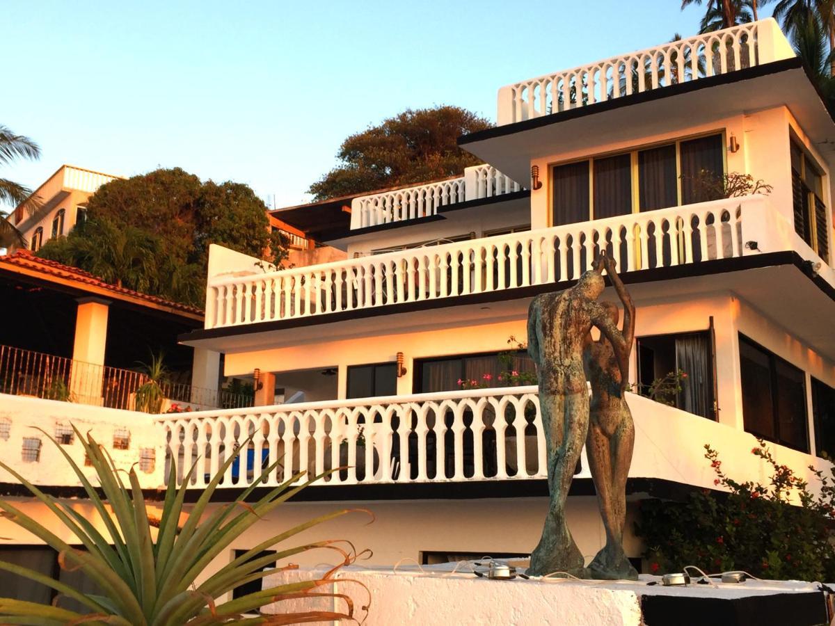 Villa Guitarron Gran Terraza Vista Espectacular 6 Huespedes Piscina Gigante Acapulco Bagian luar foto