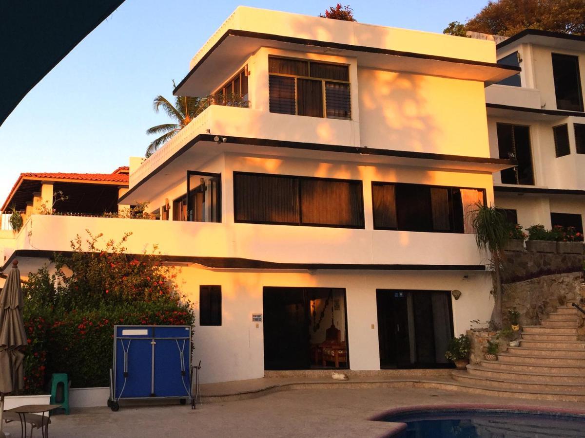 Villa Guitarron Gran Terraza Vista Espectacular 6 Huespedes Piscina Gigante Acapulco Bagian luar foto