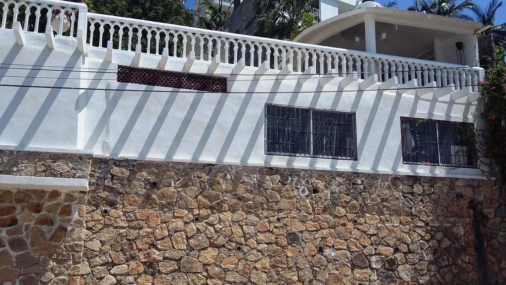 Villa Guitarron Gran Terraza Vista Espectacular 6 Huespedes Piscina Gigante Acapulco Ruang foto