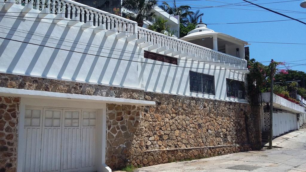 Villa Guitarron Gran Terraza Vista Espectacular 6 Huespedes Piscina Gigante Acapulco Ruang foto