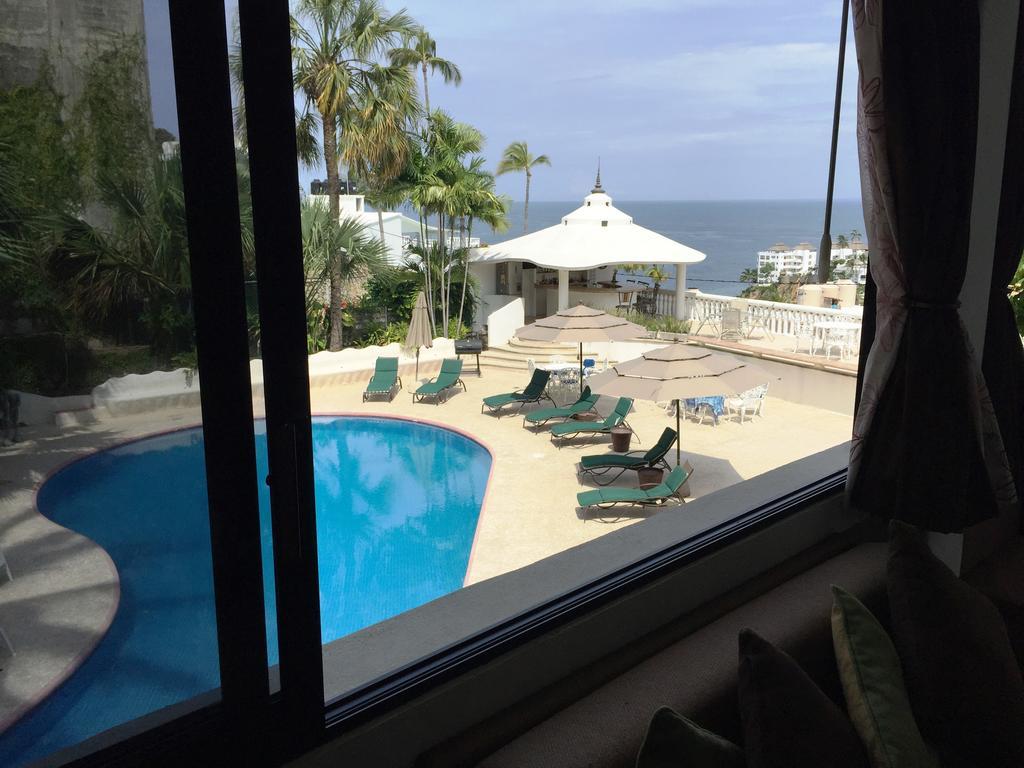 Villa Guitarron Gran Terraza Vista Espectacular 6 Huespedes Piscina Gigante Acapulco Bagian luar foto