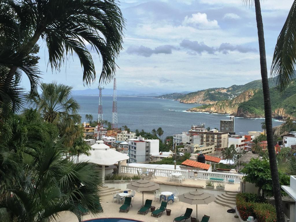Villa Guitarron Gran Terraza Vista Espectacular 6 Huespedes Piscina Gigante Acapulco Bagian luar foto