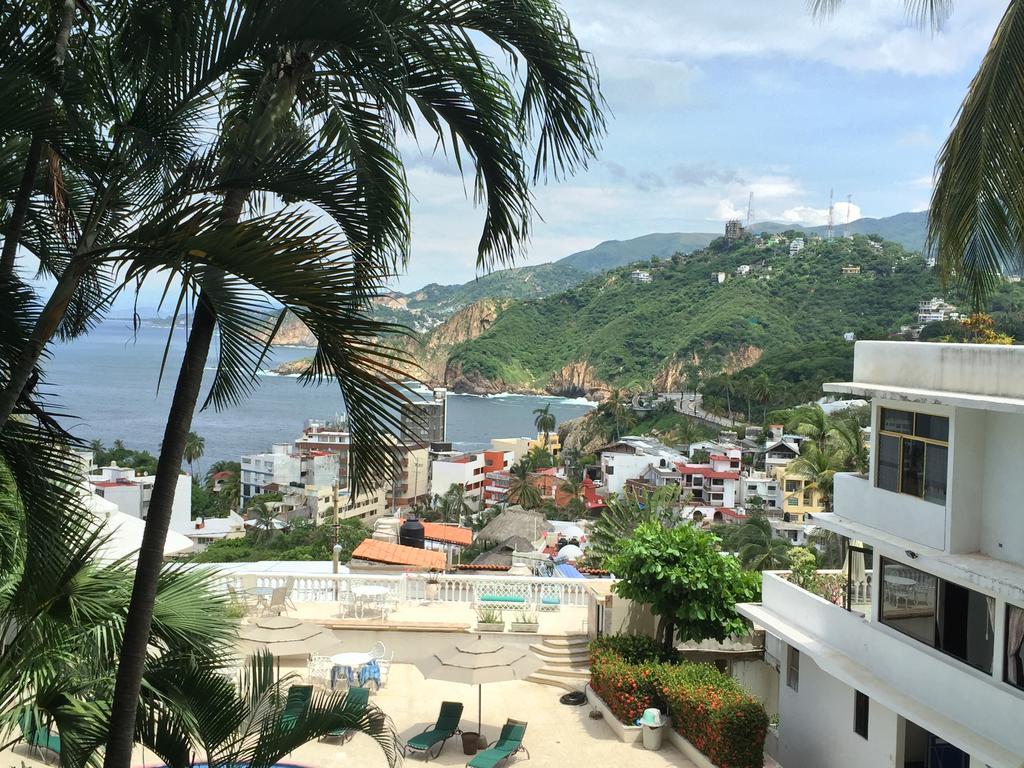 Villa Guitarron Gran Terraza Vista Espectacular 6 Huespedes Piscina Gigante Acapulco Bagian luar foto