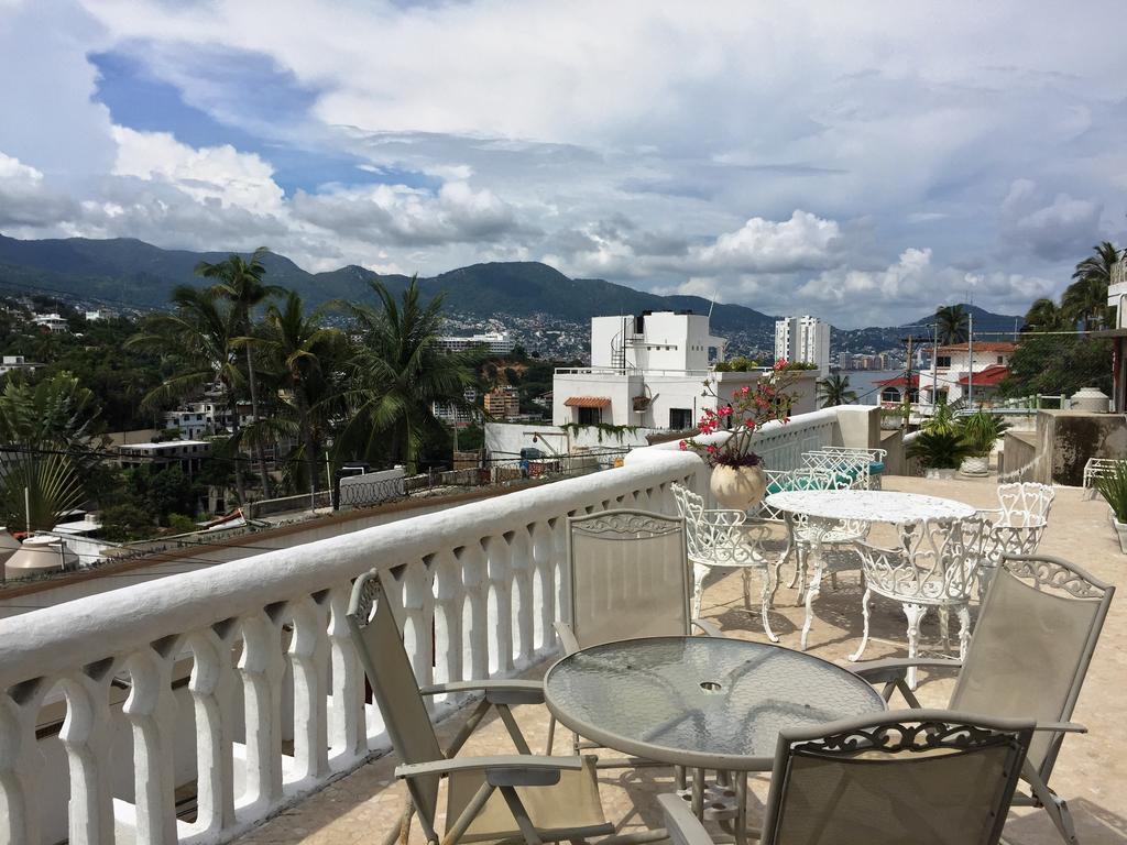 Villa Guitarron Gran Terraza Vista Espectacular 6 Huespedes Piscina Gigante Acapulco Bagian luar foto