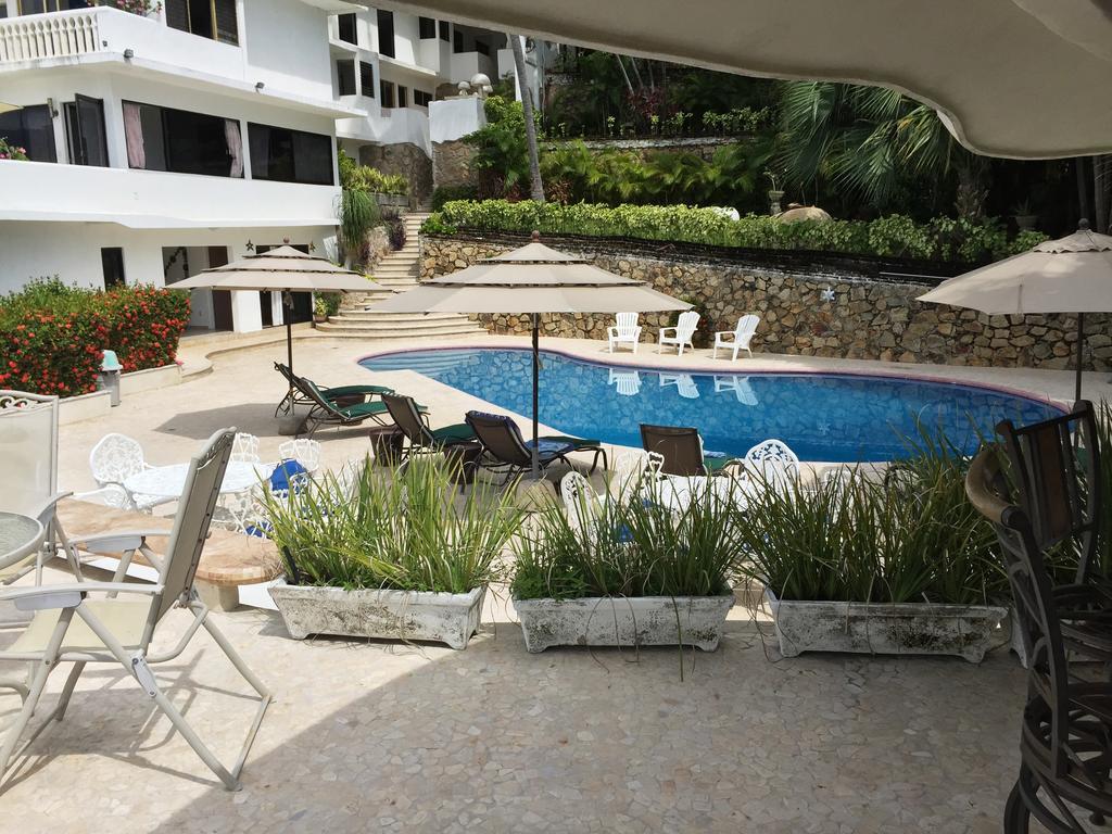 Villa Guitarron Gran Terraza Vista Espectacular 6 Huespedes Piscina Gigante Acapulco Bagian luar foto