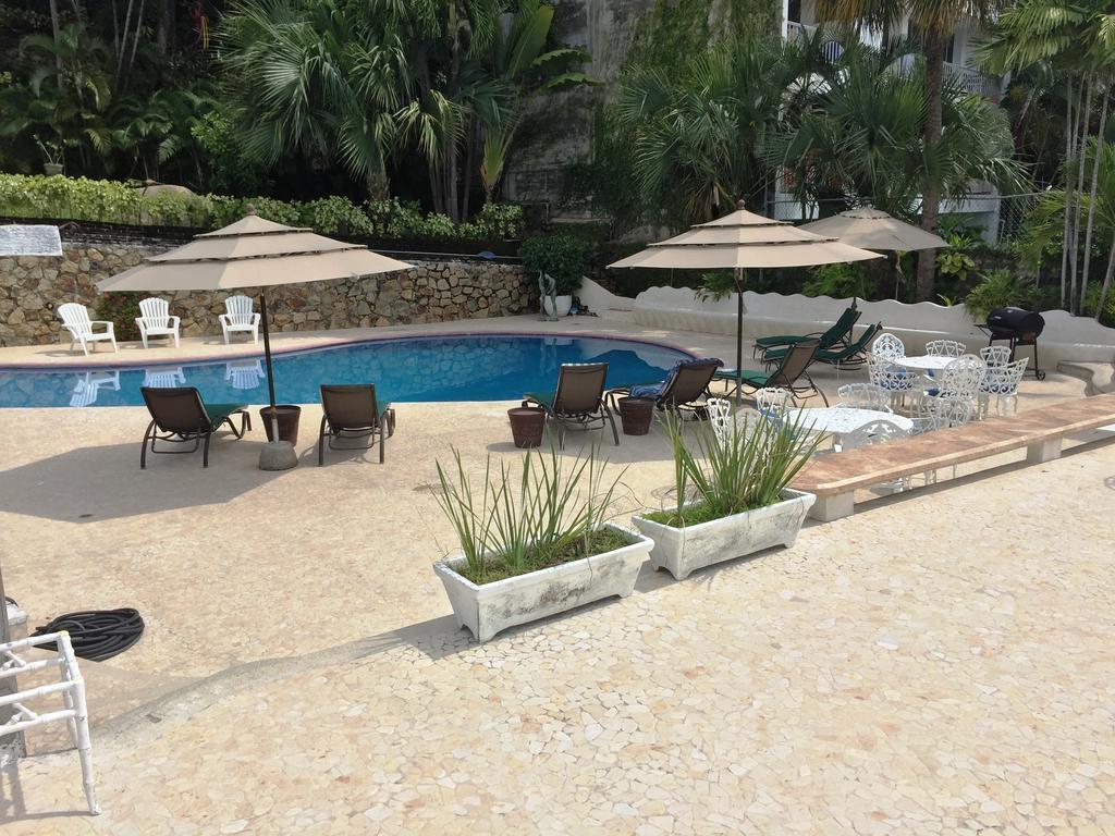 Villa Guitarron Gran Terraza Vista Espectacular 6 Huespedes Piscina Gigante Acapulco Bagian luar foto