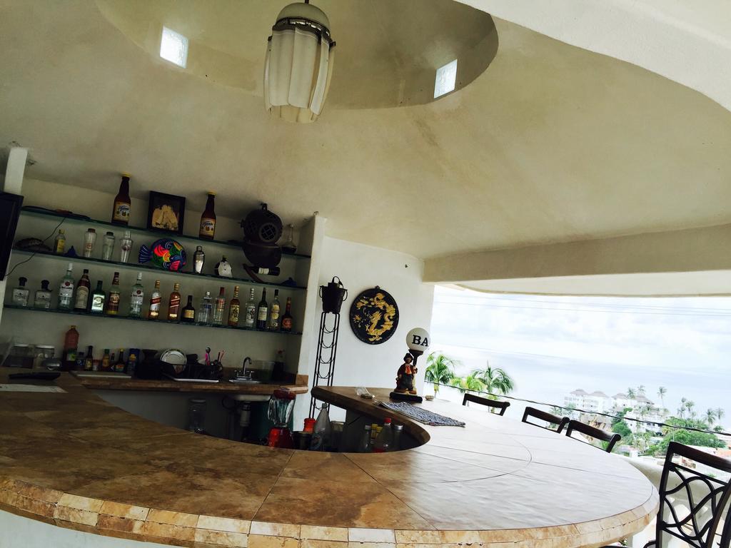 Villa Guitarron Gran Terraza Vista Espectacular 6 Huespedes Piscina Gigante Acapulco Bagian luar foto
